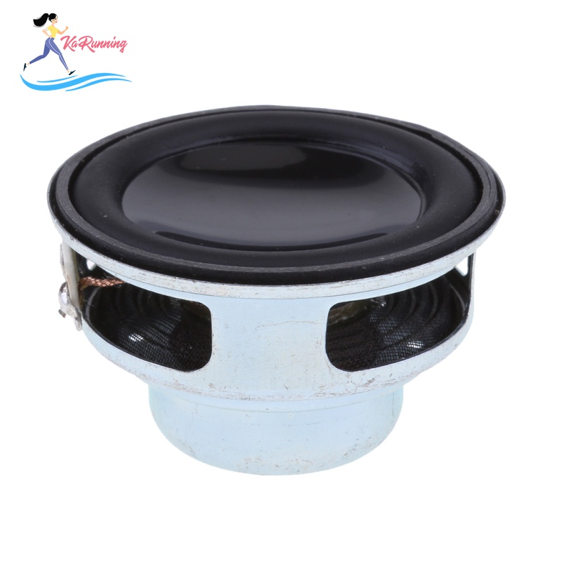 [whweight] New 40mm 5W Magnetic Speaker Stereo Sound PU Black Replacement