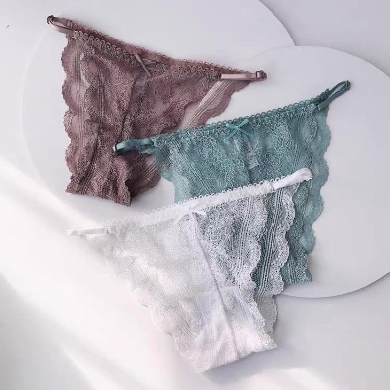 Quần Lót Nữ Ren Sexy Chun Hông Gợi Cảm Tạo Đường Cong Quyến Rũ 2824