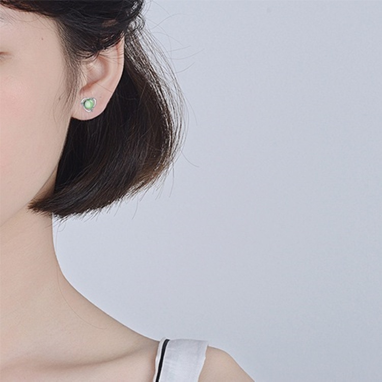 Bông tai nữ bạc Ý S925 - HT307