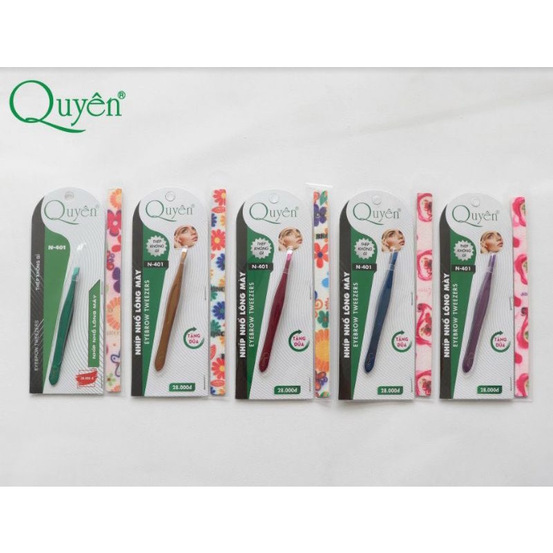 5 cây nhíp Quyên mã401
