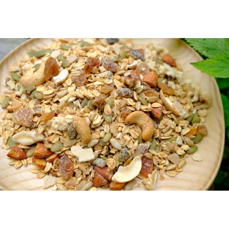 Mixed Nuts & Fruits 9 Loại Hạt Và Trái Cây Farm Ơ - Túi Giấy 500gr | BigBuy360 - bigbuy360.vn