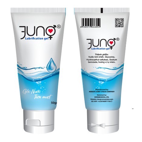 hàng trong kho   Bán sỉ  giá  đặc  biệt   Gel bôi trơn cao cấp  tinh chất gốc nước mát lạnh JUNO 50gr[M&S]