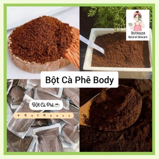 Bột cafe, bột cà phê tắm trắng, tẩy da chết - 100% Organic handmade - Bột House