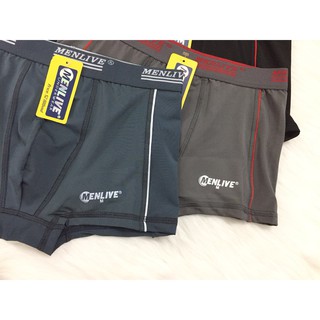 QUẦN BOXER NAM ĐÙI THUN LẠNH MENLIVE