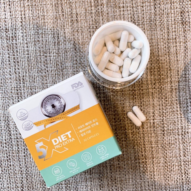 Viên Uống Giảm Cân Tan Mỡ Bụng X5 Diet Pro Extra Genie ...