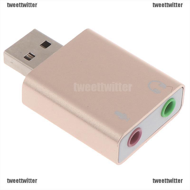 Đầu Chuyển Đổi Thẻ Âm Thanh 7.1 Usb 3.5mm 3d Cho Pc Laptop | BigBuy360 - bigbuy360.vn