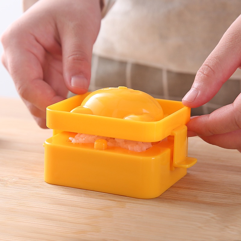 Khuôn Làm Cơm Nắm Hình Mèo Hoạt Hình Dễ Thương