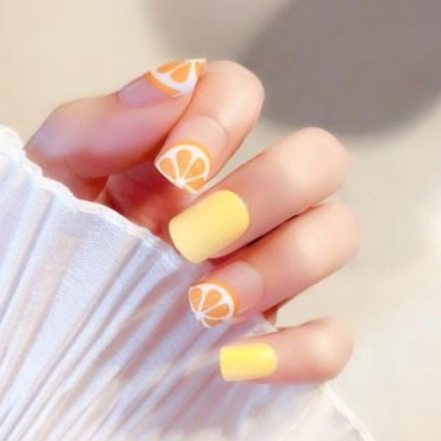Bộ 24 móng tay giả họa tiết