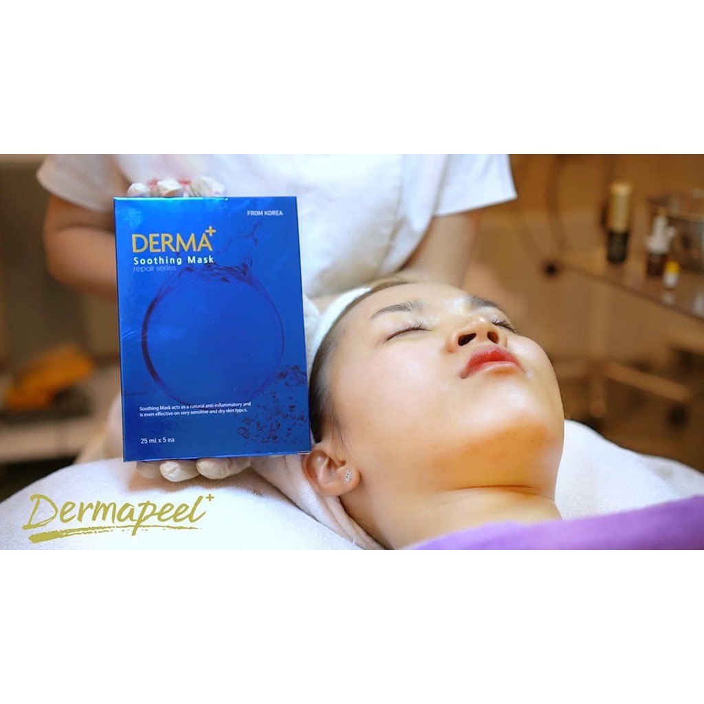 MẶT NẠ CHỈ TƠ TẰM DERMAPEEL+ – CẤP ẨM - LÀM DỊU SAU 20P SỬ DỤNG - CÔNG NGHỆ ĐỘT PHÁ MỚI