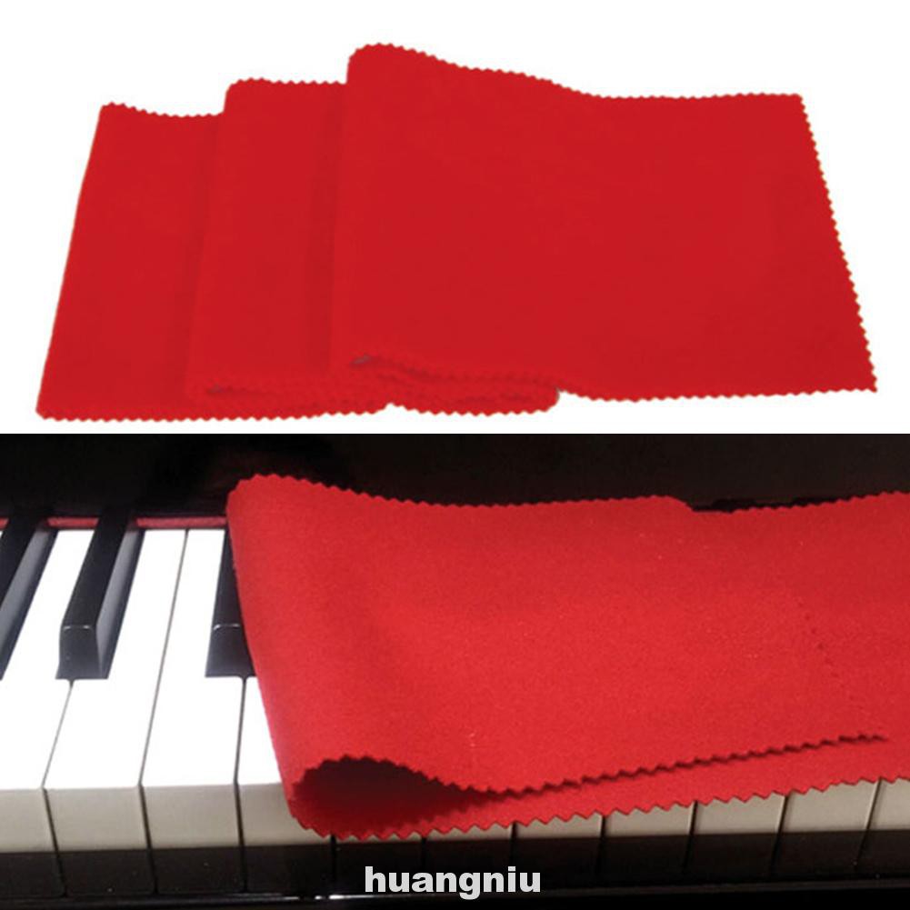 Khăn gập chất liệu bền mịn đặc siêu mảnh che bàn phím đàn piano nhỏ gọn bảo vệ đa năng có thể giặt rửa