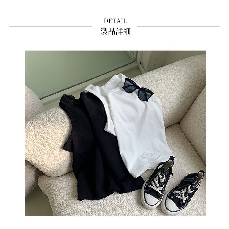 Áo Thun Cotton Mỏng Sát Nách Dáng Rộng Thoải Mái Thời Trang Mùa Hè Cho Bé Trai YF5