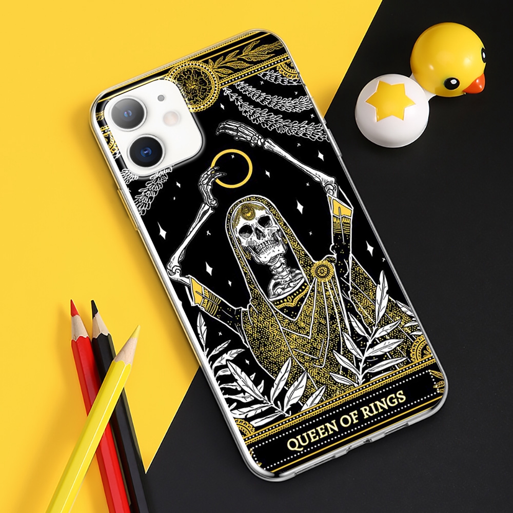 Ốp Điện Thoại Hình Bài Tarot Cho Iphone 11 Pro Xs Max X Xr 8 7 6 6s Plus L37