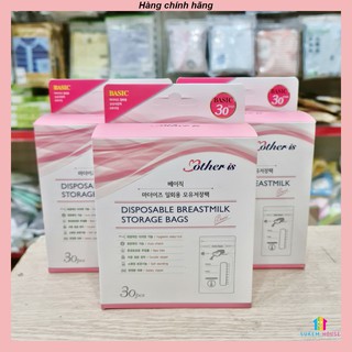 Túi trữ sữa cảm biến nhiệt Mothes is - 180ml, 30 chiếc/túi