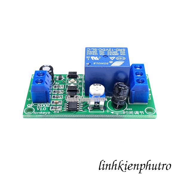 Mạch Trễ Ngắt Relay 0-60 Giây