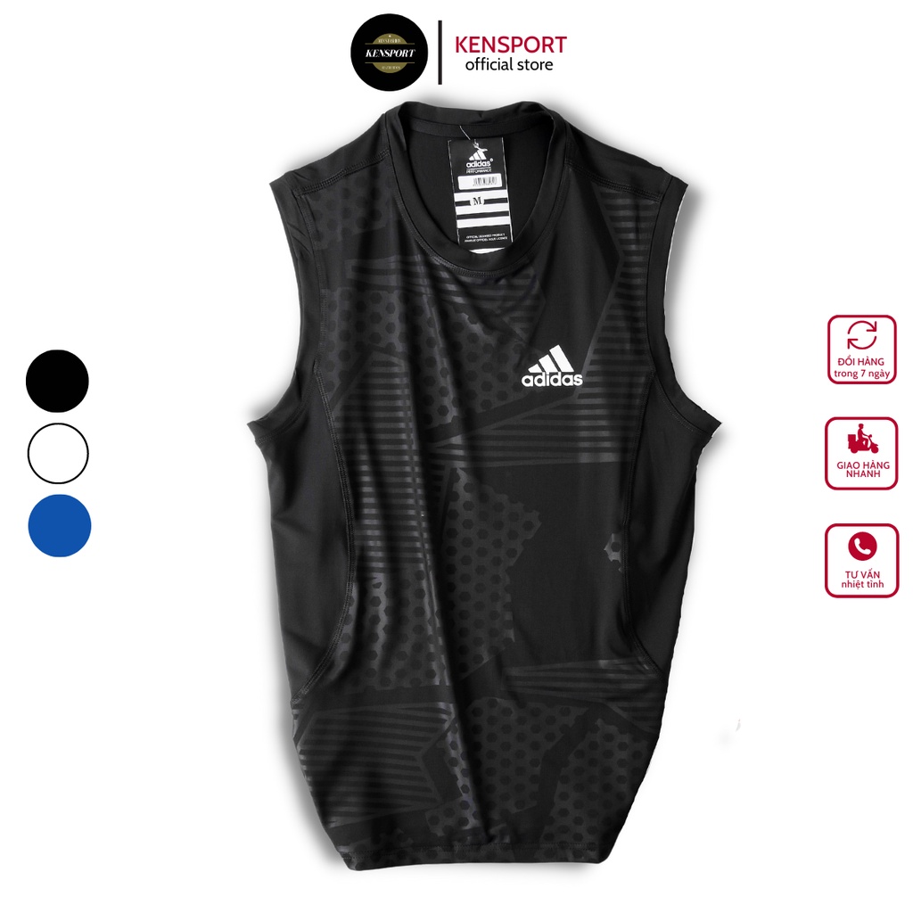 Áo ba lỗ nam áo tanktop thể thao chất liệu thun poly co giãn 4 chiều thấm hút thoáng mát A113