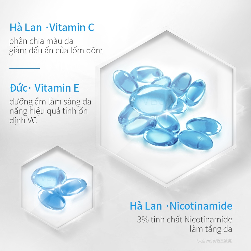 Tinh chất serum dưỡng WIS Niacinamide làm trắng và sáng da dưỡng ẩm phục hồi da