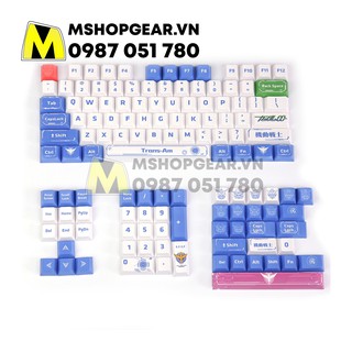 Sản phẩm nút thay thế bàn phím cơ - Keycap Gundam 129 keys