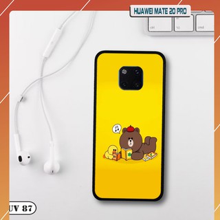Ốp Huawei Mate 20 Pro - lưng nhám viền dẻo ngộ nghĩnh
