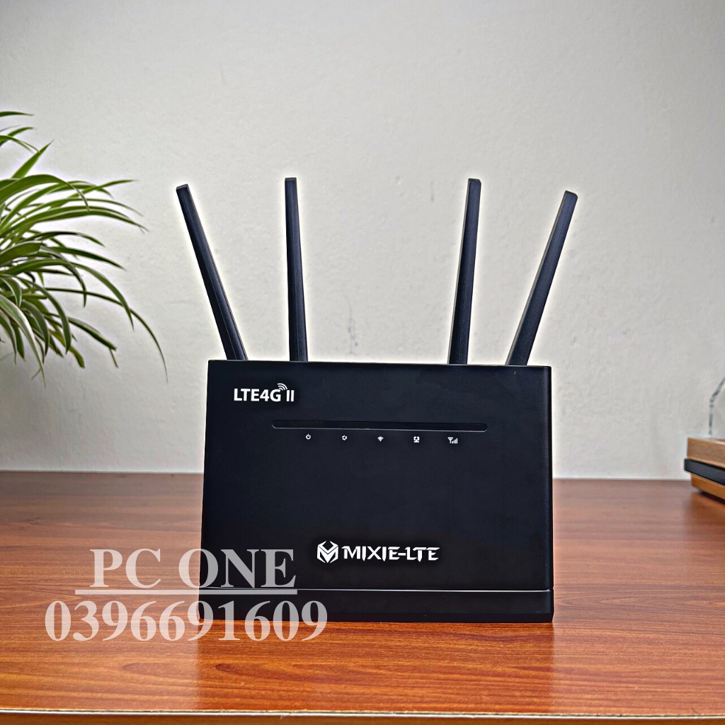Bộ phát Wi-FI MIXIE-LTE 4G 4 cổng Lan tốc độ 300Mbps - Hàng chính hãng