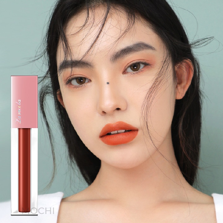 Son Kem Tint Lì 5 Màu Glaze Silky Lip Lameila Bền Màu Lâu Trôi l Trang Điểm Môi Hàn Quốc MOCHI SHOP