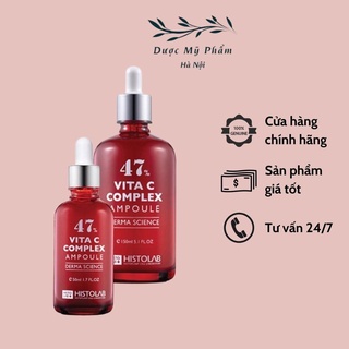 [CHÍNH HÃNG] HISTOLAB TINH CHẤT DƯỠNG TRẮNG DA VITAMIN C COMPLEX AMPOULE 47%