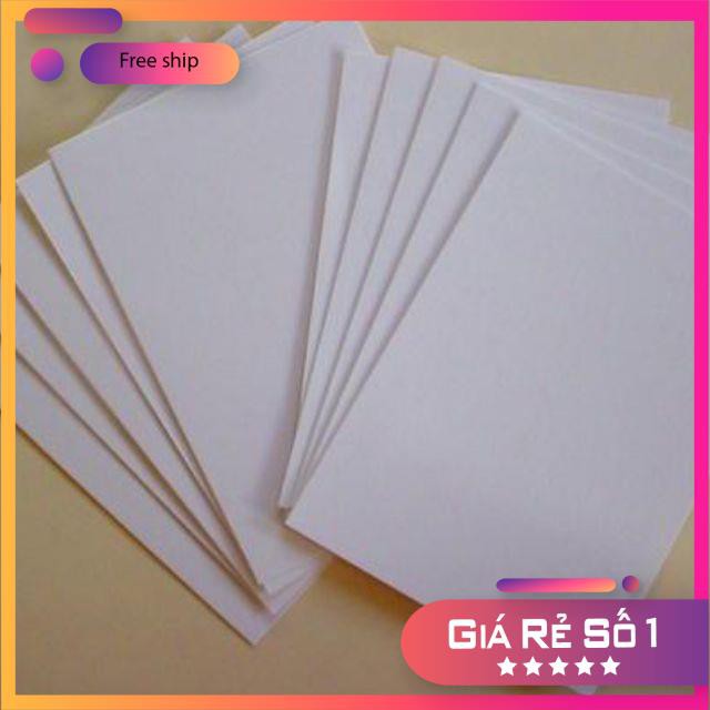 [CHẤT] 50 giấy ivory dl350 khổ 15x20cm (A5) Flash card