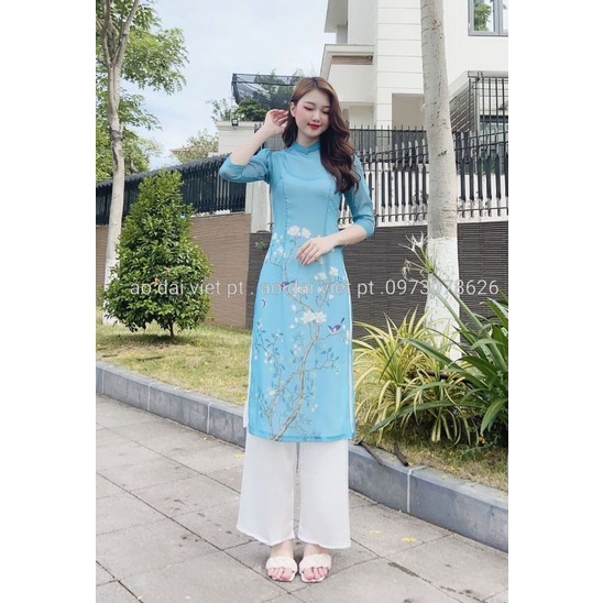 🥰 Áo dài cách tân cao cấp 4 tà đẹp sang chảnh mềm mãi hàng may kĩ chuẩn cao cấp. Áo dài giá rẻ ❤ Freeship❤ hàng thiết kế