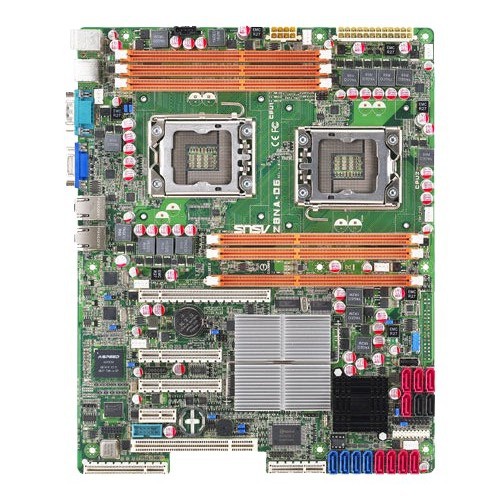 Main Asus Z8NA-D6 2 CPU Dual CPU x58 1366 X5670 Bo mạch chủ tương đương X8DTL 95