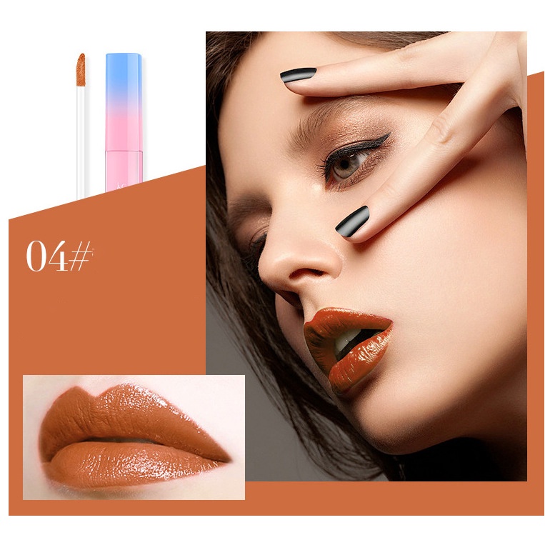 Son Kem Tint Lì Lameila Velvet Lips Glaze – Làm Mịn Môi, siêu xinh