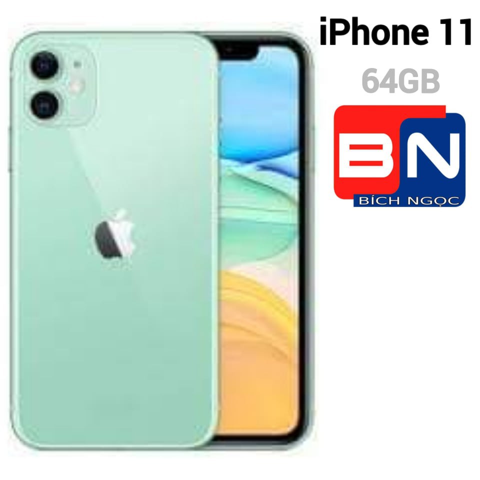 Điện thoại Apple iPhone 11 bản 64GB - Hàng mới 100% chưa kích hoạt | BigBuy360 - bigbuy360.vn