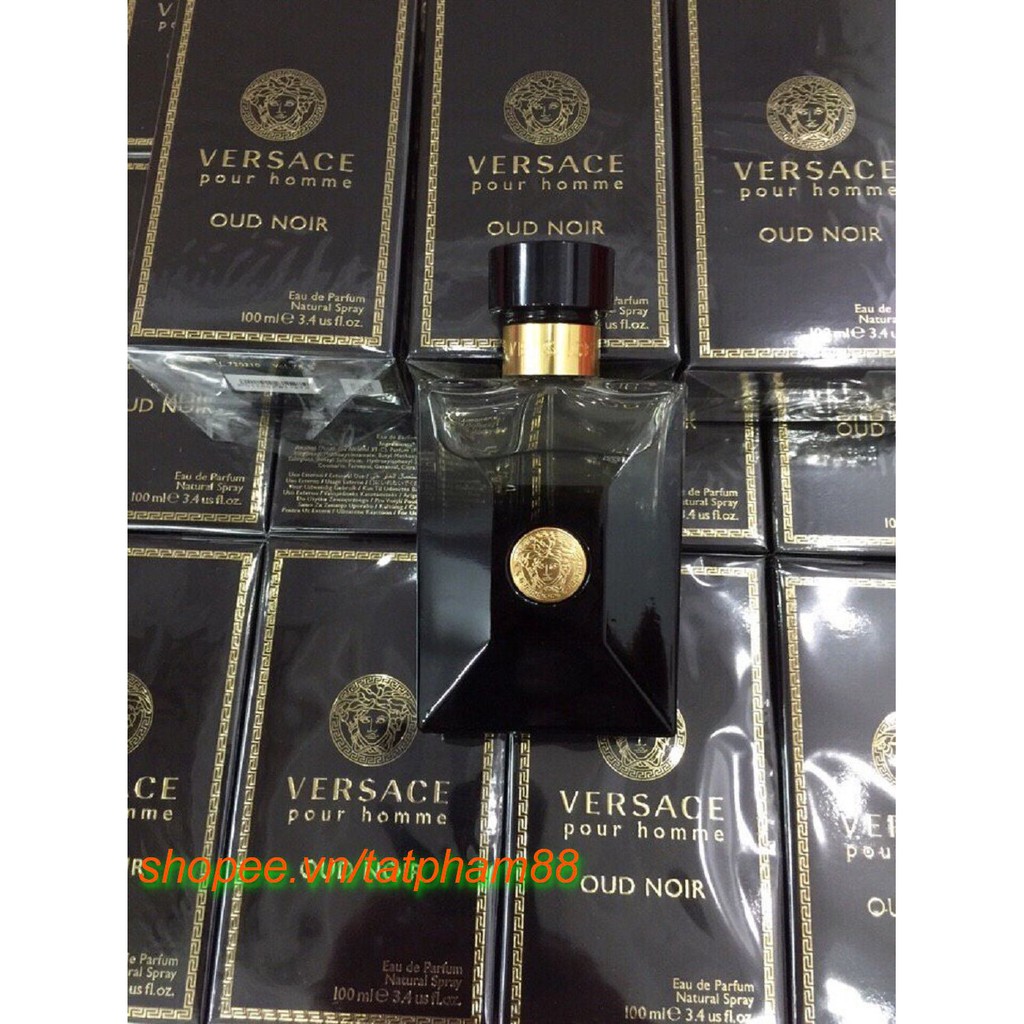 Nước Hoa Nam 100Ml Versace Pour Homme Oud Noir Chính Hãng.