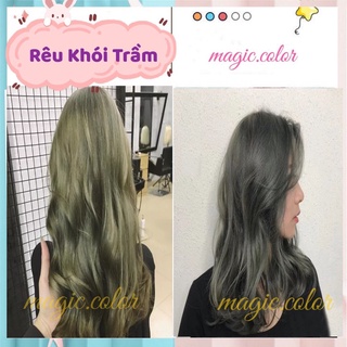 Thuốc nhuộm tóc màu rêu khói trầm - magic.color