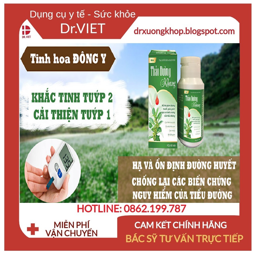 Thảo Đường Khang - Hỗ trợ Bệnh Tiểu Đường, Đái Tháo Đường, Giúp Giảm Đường Huyết, Ngăn Biến Chứng Tiểu Đường hiệu quả