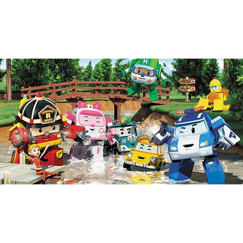 _Robocar Poli _Robot Ô Tô Biến Hình Cho Trẻ