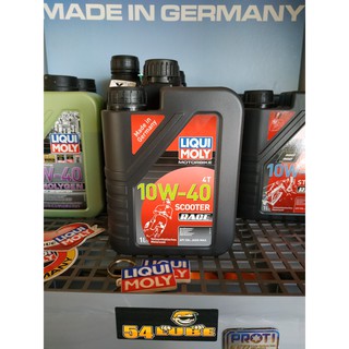 (Tặng móc khóa) Nhớt Liqui Moly Scooter Race 10w40 dành cho xe tay ga cao cấp, 1L