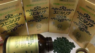 Tảo xoắn Nhật Bản ( uống + Đắp mặt)