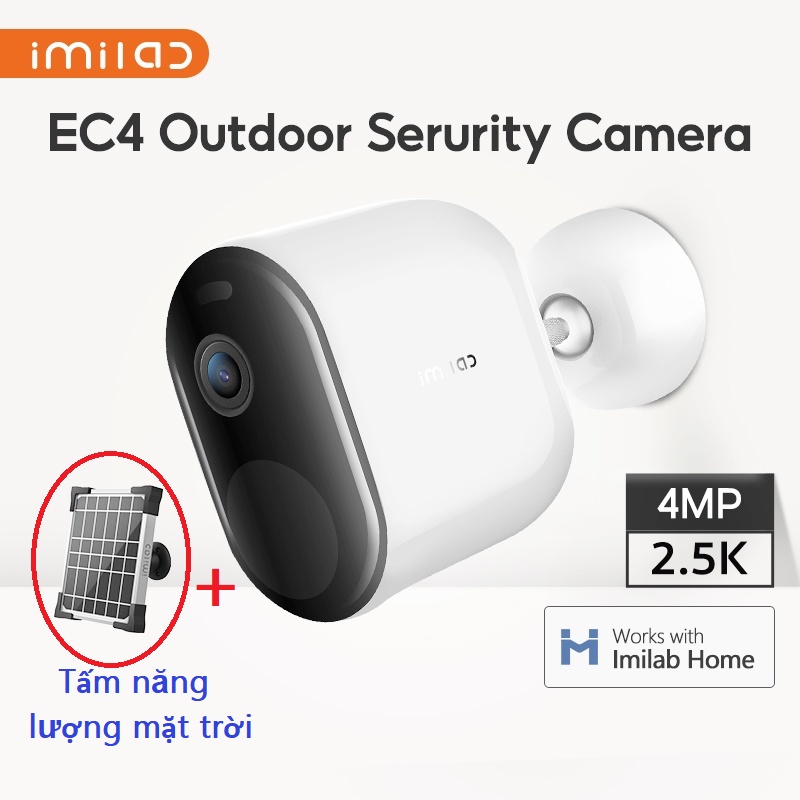 Camera ip xoay EC4 2.5K IMILAB quốc tế, Lens F1.6, khả năng nhìn đêm có màu | WebRaoVat - webraovat.net.vn