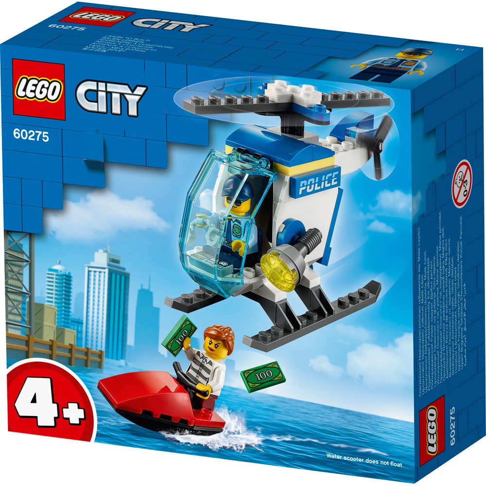 LEGO 60275 City - Trực Thăng Truy Bắt Trên Biển