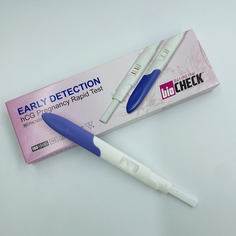 BÚT THỬ THAI SỚM BIOCHECK chính xác 100%