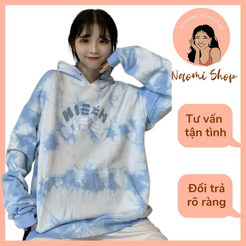 Áo  Hoodie Phản Quang Xanh Trắng Cực Chất
