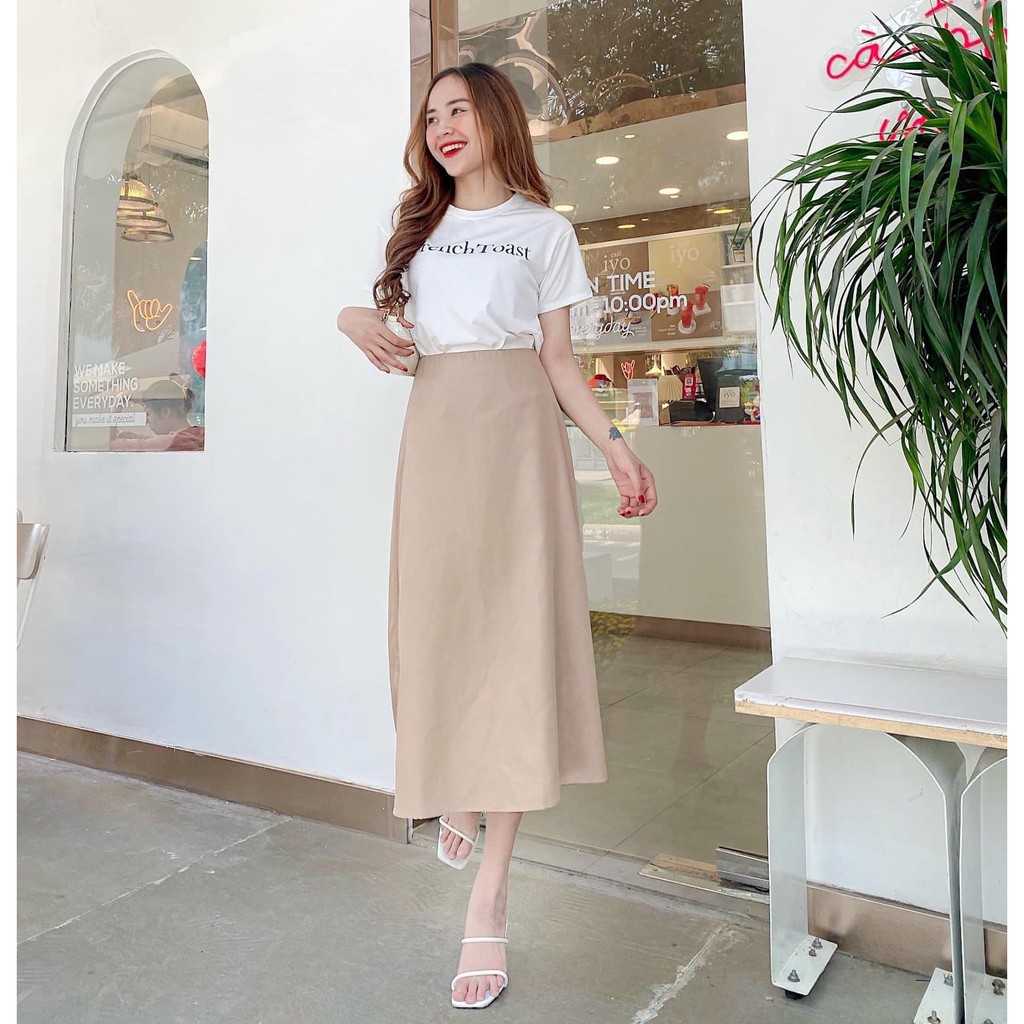 [Mã FADIRECT20 giảm 20K đơn 150K] Chân váy A dài | BigBuy360 - bigbuy360.vn