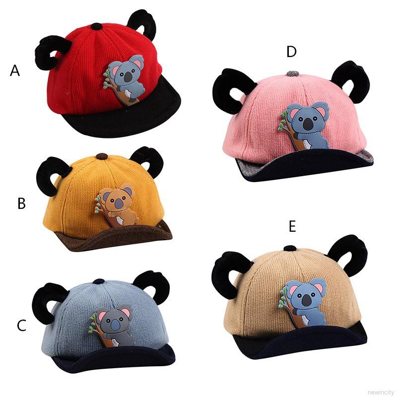 Nón tai bèo họa tiết hoạt hình dễ thương cho bé