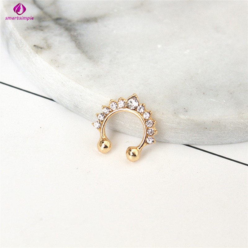 Khuyên Mũi Đính Đá Thời Trang Cá Tính