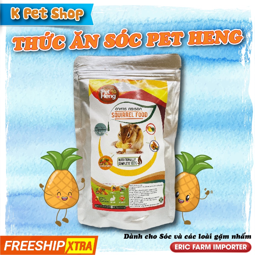 Thức Ăn Sóc Pet Heng Đậu Phộng  FREE SHIP  Squirrel Food Thức Ăn Thỏ,Bọ,Chichilla,Gặm Nhắm...