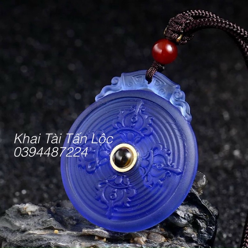 DÂY CHUYỀN TÂM CHÚ PHẬT DƯỢC SƯ ĐÁ LƯU LY