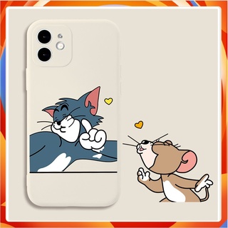Ốp lưng IPhone  vuông Họa Tiết Tom & Jerry 6/6s/6plus/6splus/7/8/7plus/8plus/x/xs/xs max11/12/13/14/Pro/Plus/Promax