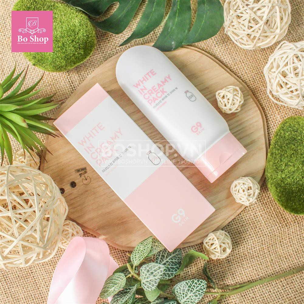 Kem Ủ Trắng G9 SKIN WHITE IN CREAMY PACK 200mlChính Hãng