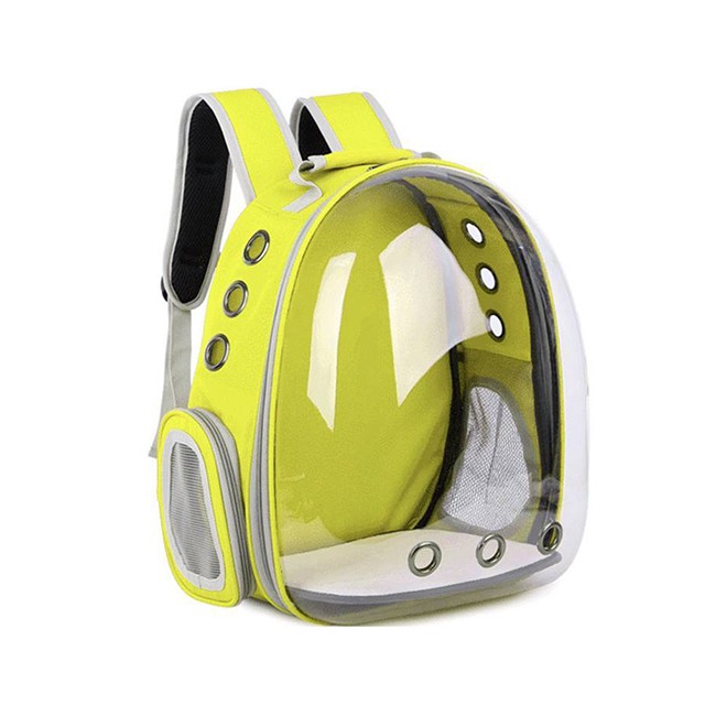 Balo Ba Lô Nhựa Trong Túi Vận Chuyển Chó Mèo Đủ Màu Size 5Kg Có Lót - Bobo Pet Shop Hà Nội