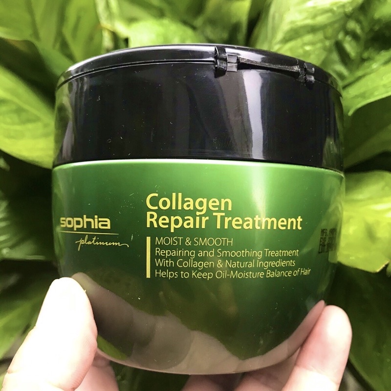 Hấp collagen phục hồi tóc sophia