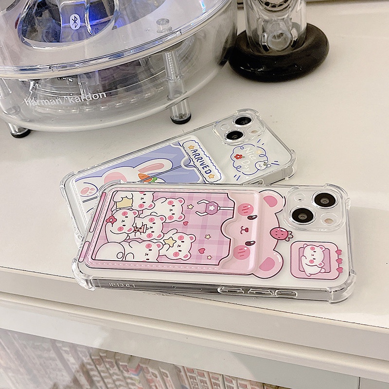 Ốp lưng IPhone  trong túi đựng thẻ ảnh Arrived 6/6s/6plus/6splus/7/7plus/8/8plus/xs/11/12/13/14/pro/max/plus/promaxTT15